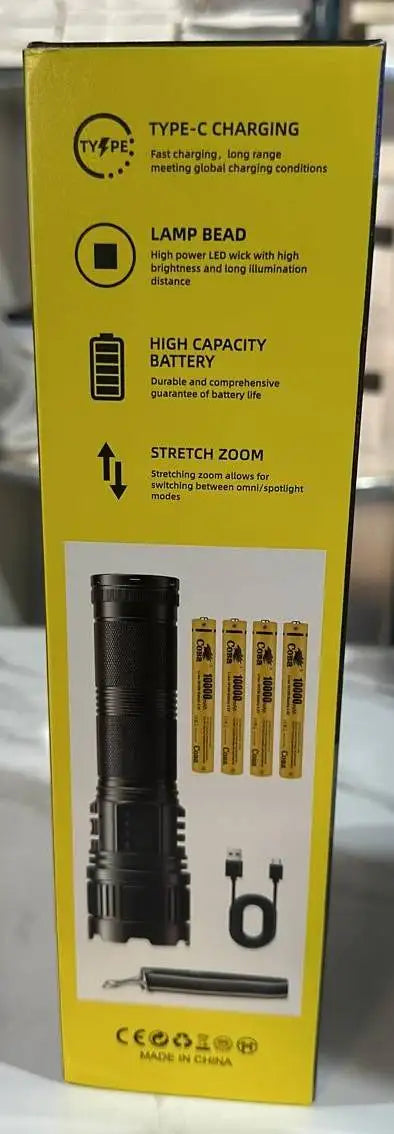 COBA CB-G400 Aluminum Alloy, Lot Imported High Beam Led Flashlight