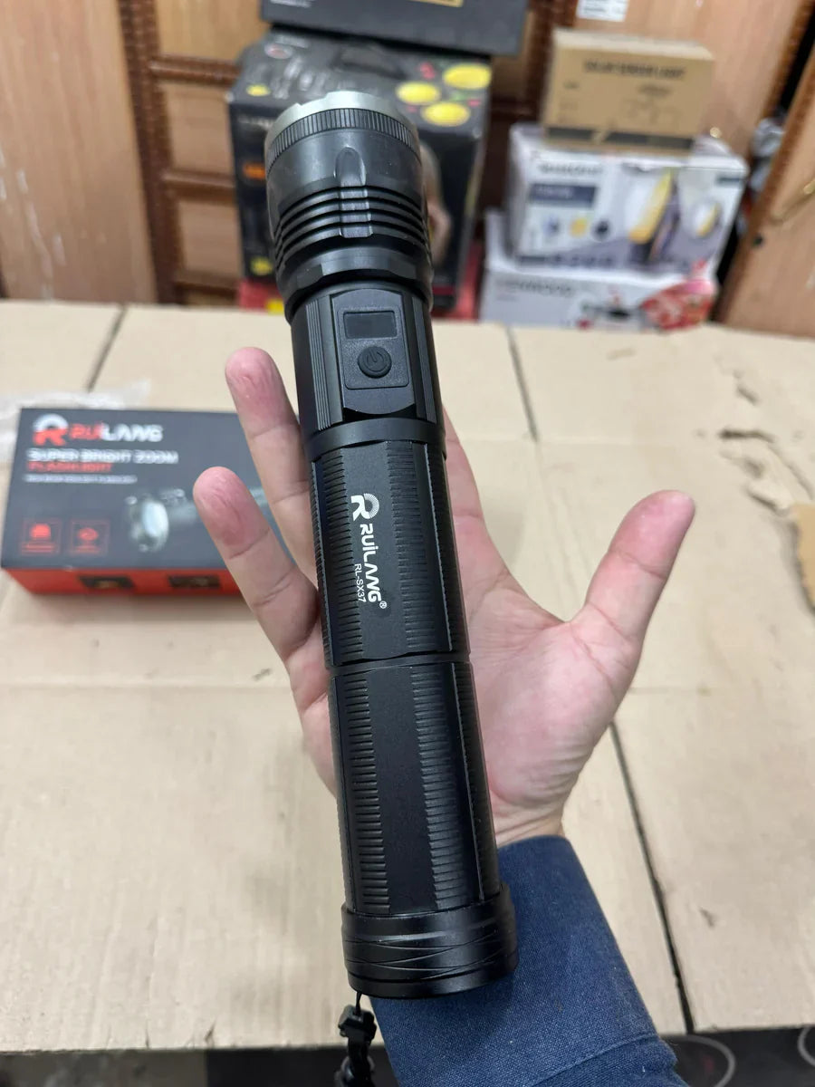 (Original RL-SX37) Super Powerful 7-in-1 Type-C & Charging Bank | Pure metal - Battery 22000mah